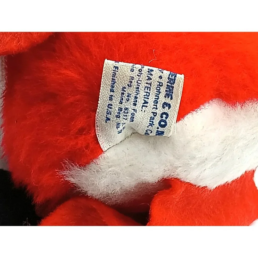Vintage Santa Claus Shelf Sitter Christmas Plush by Russ Berrie & Co 1975 Felt L - Picture 7 of 7